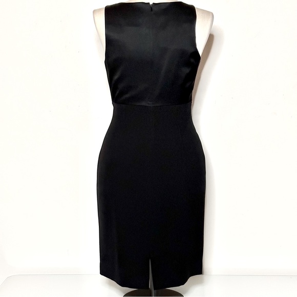 LBD Black Cocktail Dress by Andrea Polizzi for Rex Lester 10 Rhinestones - Picture 3 of 11